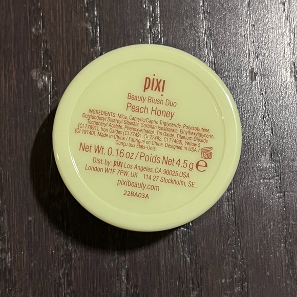 NEW Beauty Blush Duo from Pixi by Petra in Peach Honey 0.16 oz/4.5g FULL SIZE - Picture 2 of 2